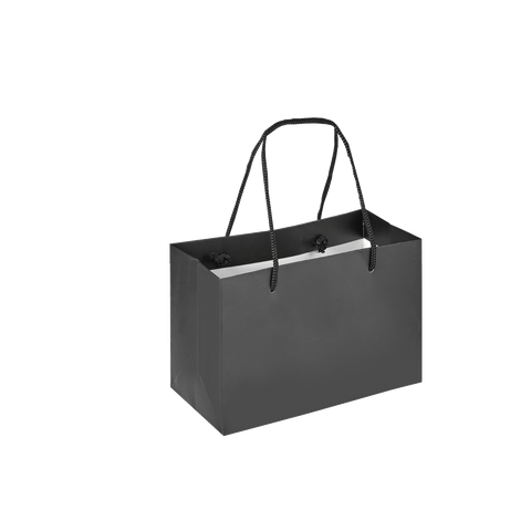 Black Laminated Paper Bags