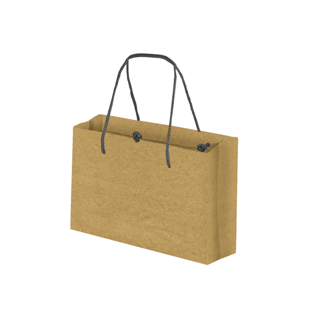 Boutique Eco Friendly Shopping Bags Kraft Small Min. Order Qty 100