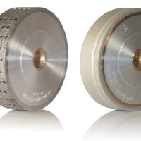 BRIOT ACCURA ROUGHING WHEEL BRAZED FOR TRIVEX/POLY/ PLASTIC 20mm