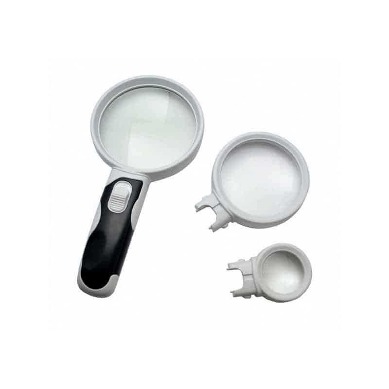 Interchangeable Lens LED Magnifier