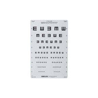 Tumbling 'E' Eye Chart