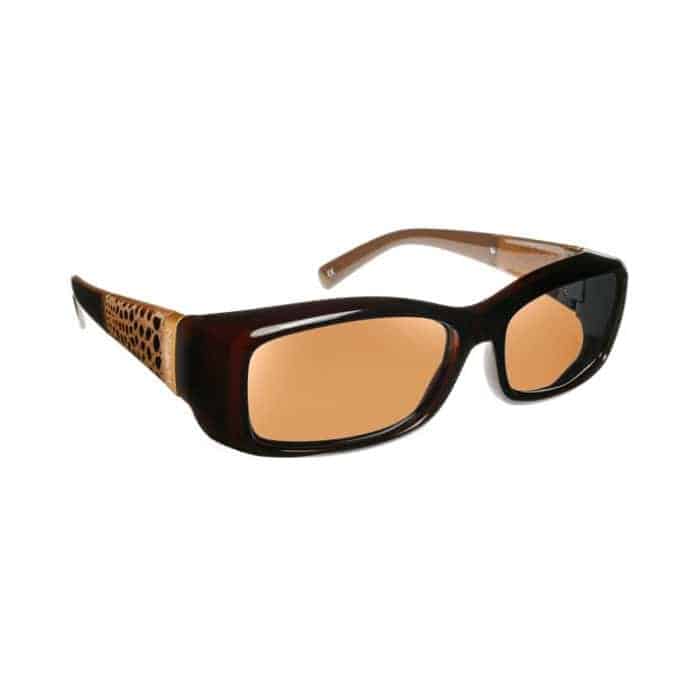 Freesia Croc/Amber Fit Over Sunglasses