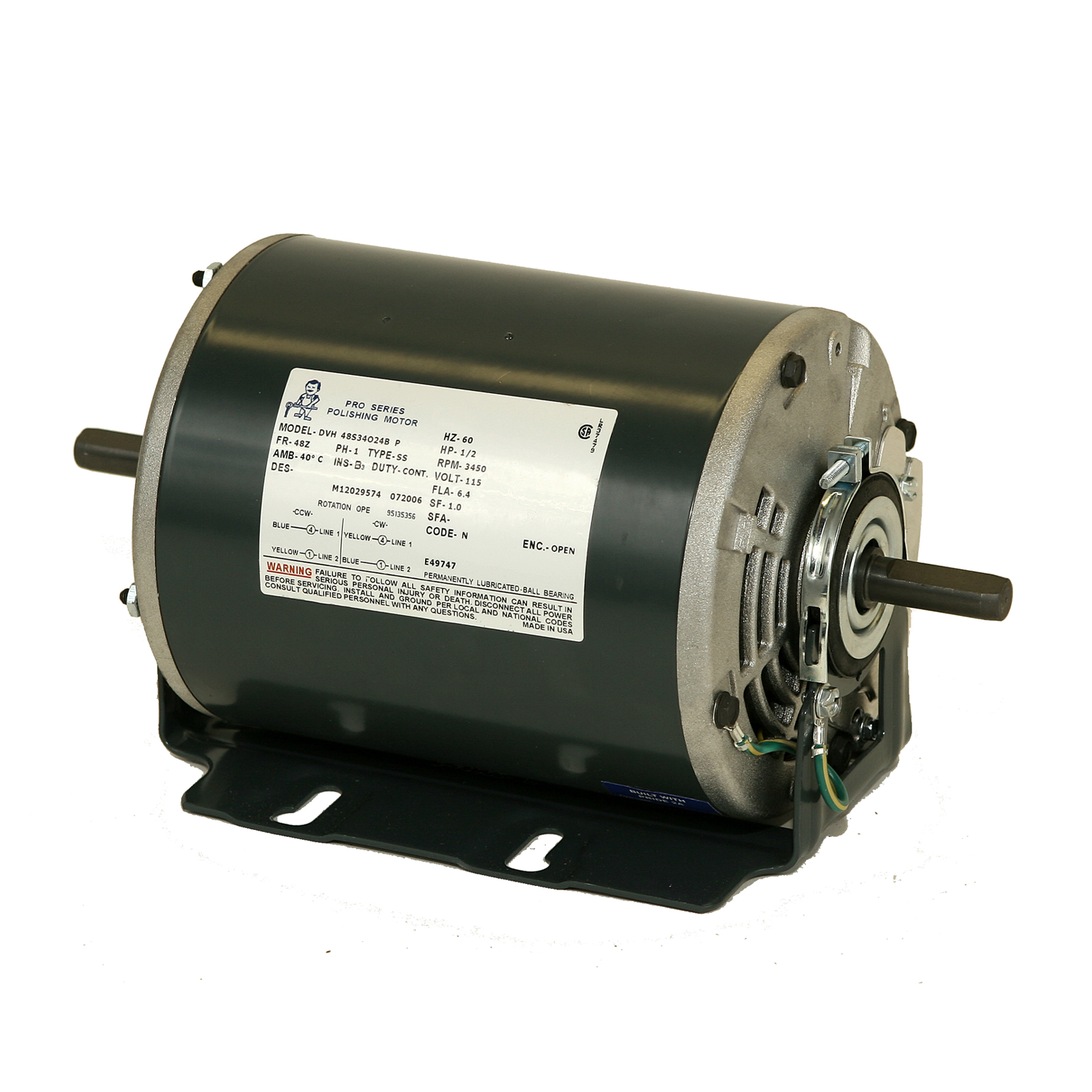 Dynamic Motor Replacement Double Spindle Replacement Motor – Dynamic Labs
