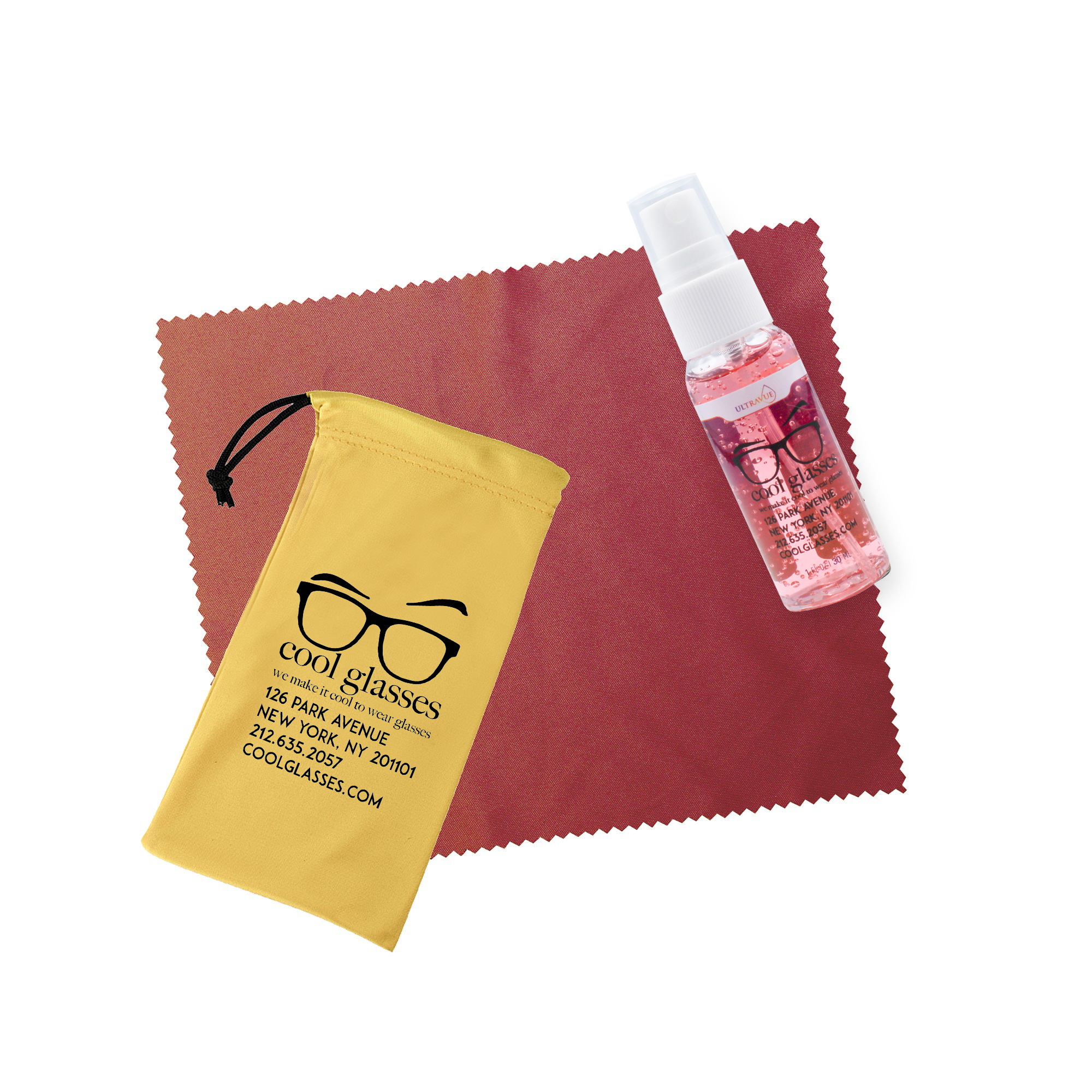 1 oz. Imprinted UltraVue™ Pouch Kit