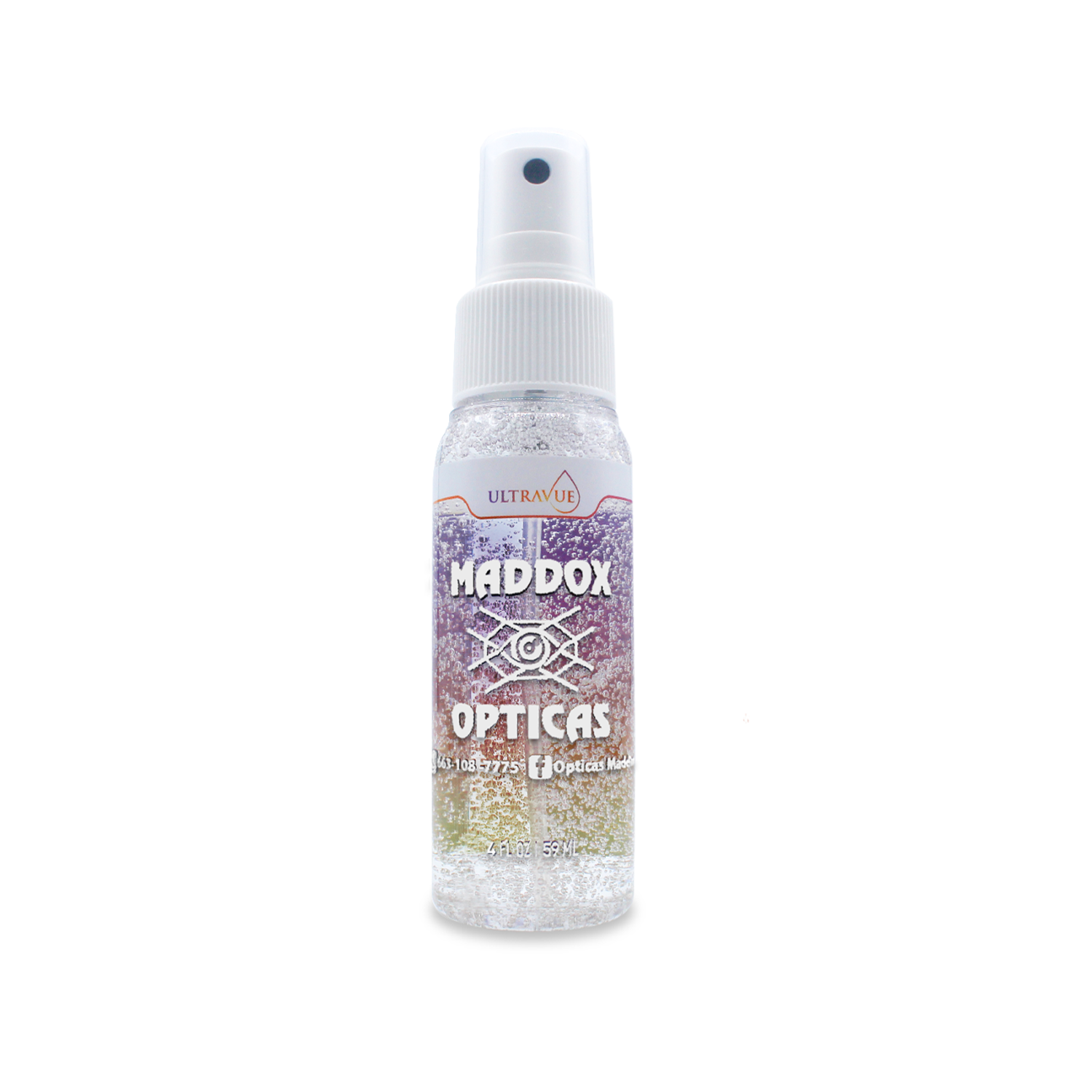4 oz. UltraVue™ Imprinted Gel Lens Cleaner