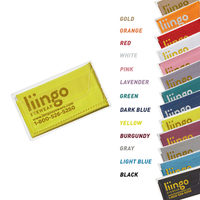 Purity™ Imprinted Microfiber Cloth in Clear Pouch (Metallic Ink)