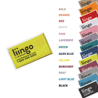 Purity™ Imprinted Chamois Cloth in Clear Pouch (Metallic Ink)