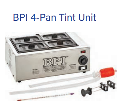 BPI - 4 PAN TINT UNIT/CHEM PAC – Dynamic Labs