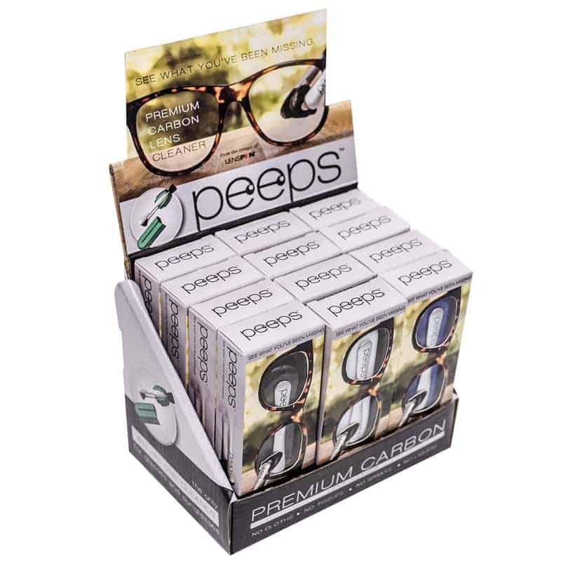 PEEPS™ Lens Cleaner Display