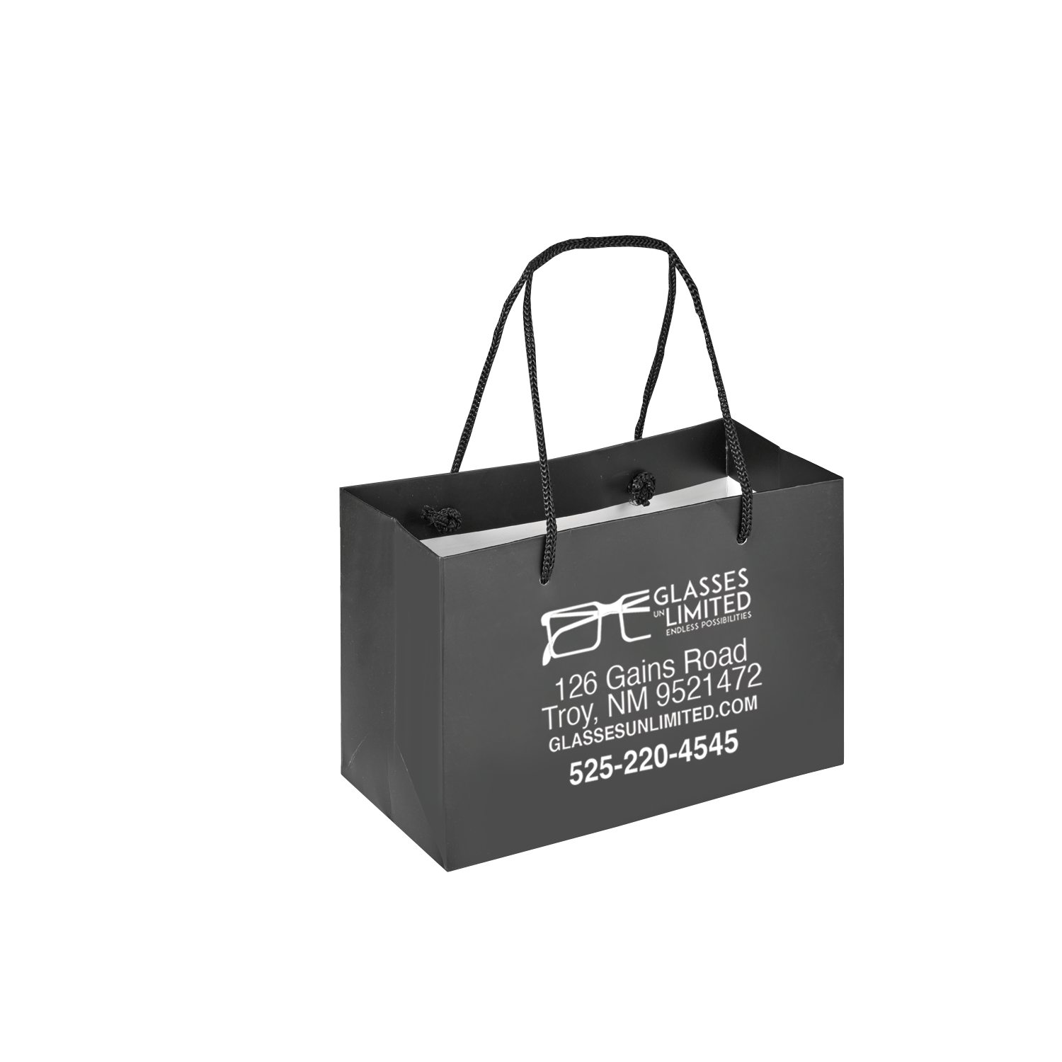 Boutique Imprinted Shopping Bags - Laminated (Small) [Min. Order Qty: 500 Bags]