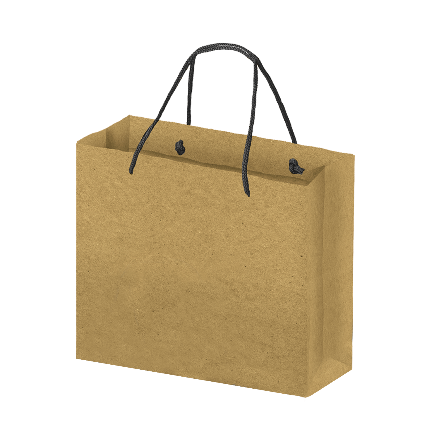 Boutique Eco-Friendly Shopping Bags - Kraft (Large) [Min. Order Qty: 100]