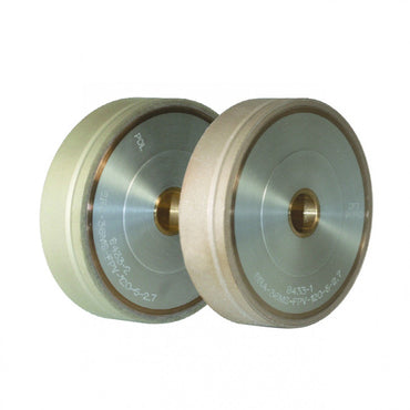 Briot Accura Finishing Wheel Flat-V for All Materials 18mm