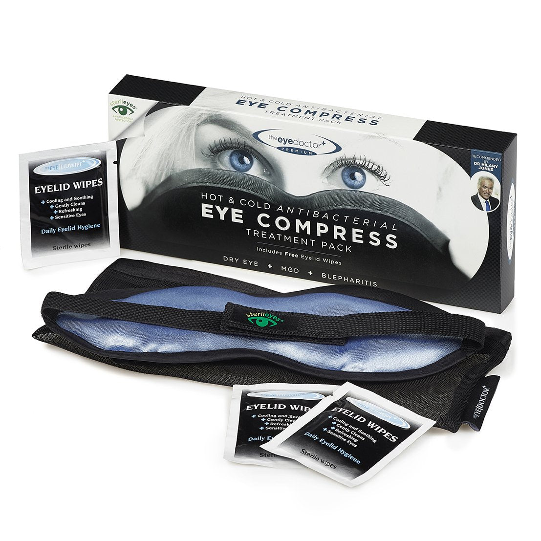 The Eyedoctor+ Dry Eye Premium Moist Heat Compress