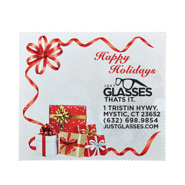 Purity™ Holiday Imprinted Lens Cleaning Cloths