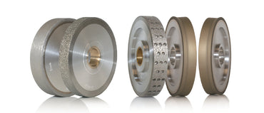 INDO FINISHING WHEEL FLAT-V FOR GLASS 16mm