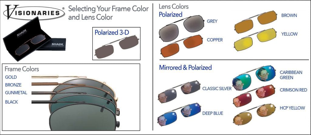 Visionaries Round Clip Ons
