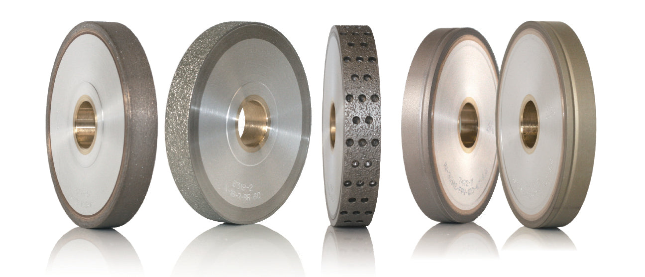 NIDEK ME-1200 ROUGHING WHEEL BRAZED FOR POLY/PLASTIC 21mm
