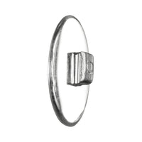 Polycarbonate "M" Pad Nose Pads - Round & Oval - Snap & Screw - 9mm