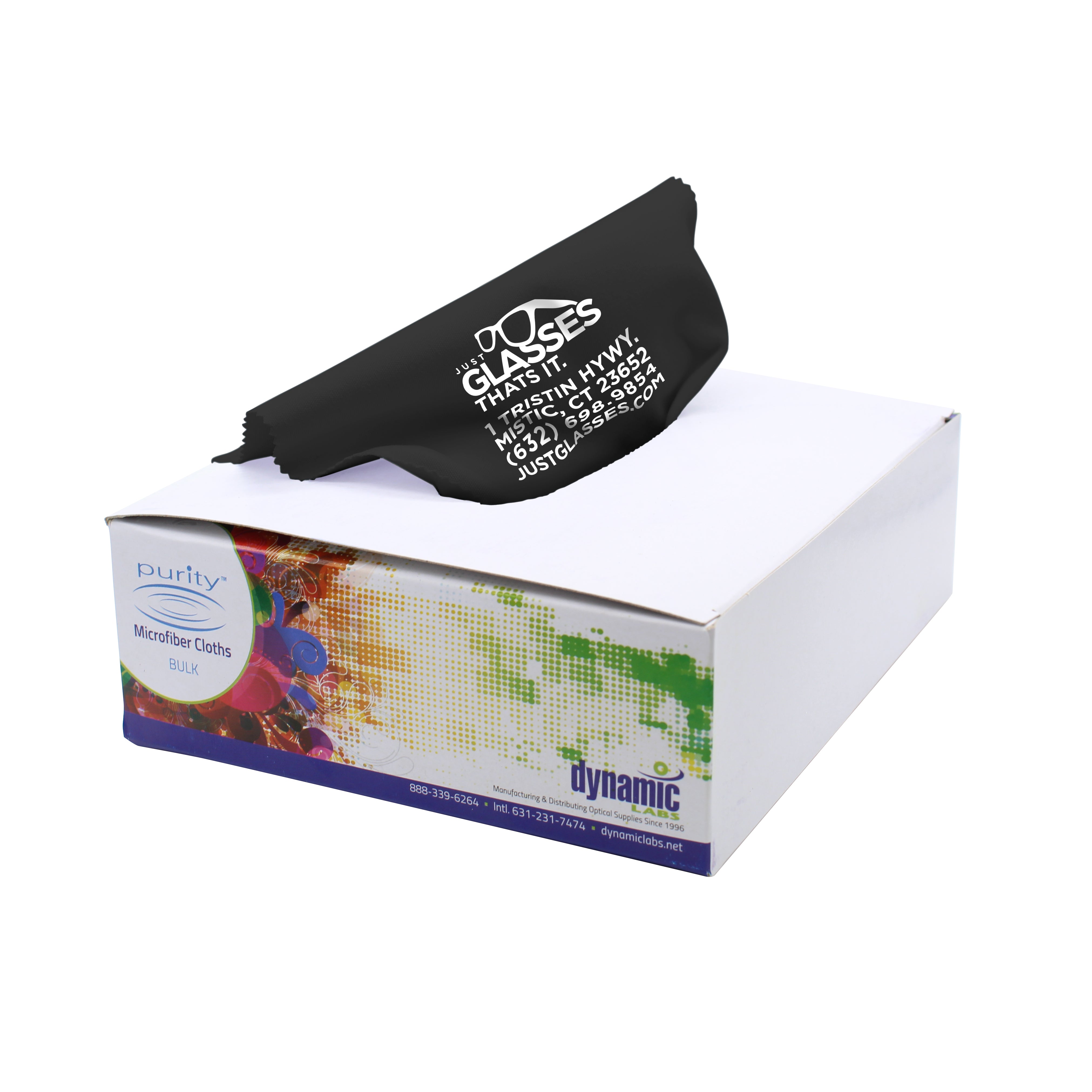 Purity™ Imprinted Microfiber Cloth (Standard Ink)