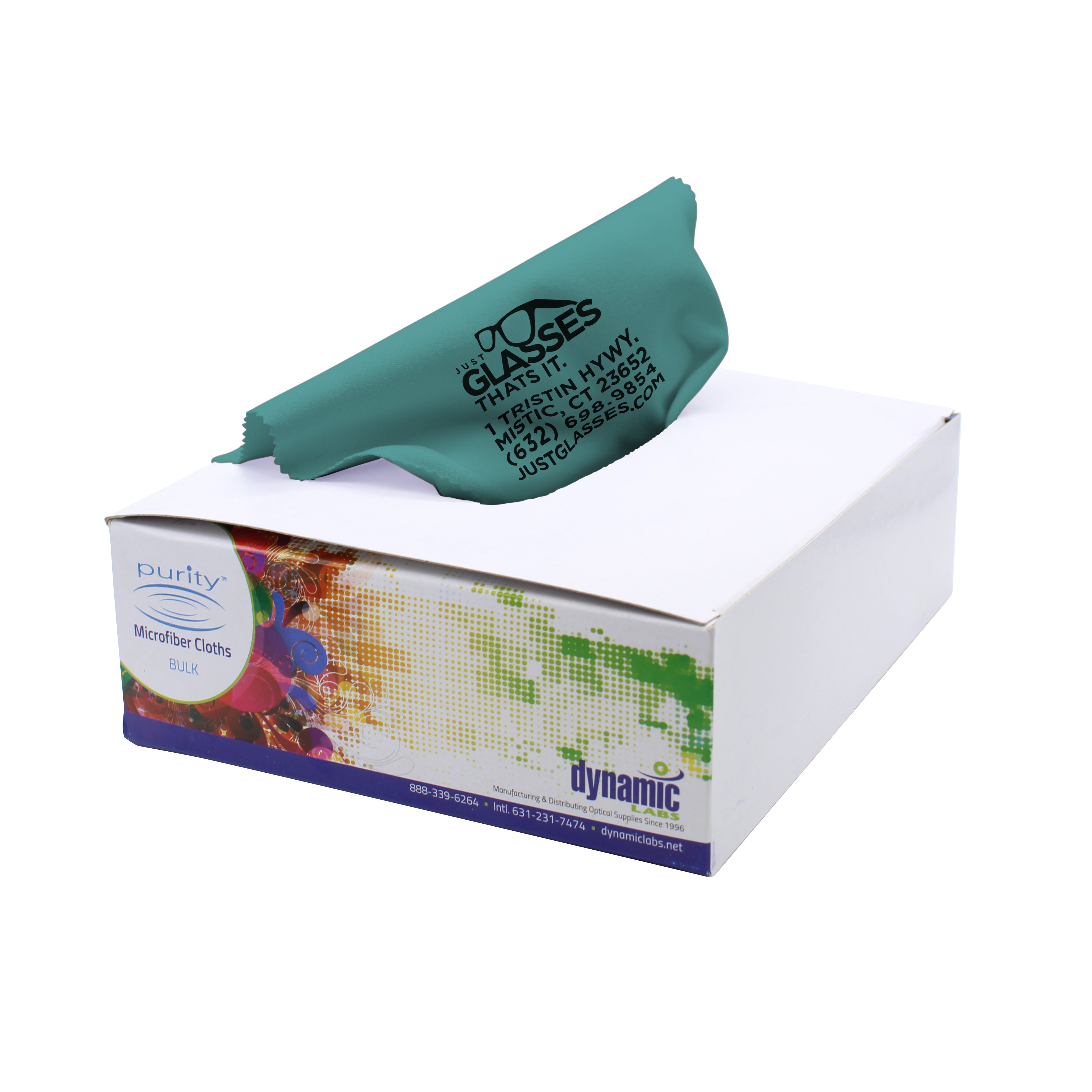 Purity™ Imprinted Microfiber Cloth (Standard Ink)