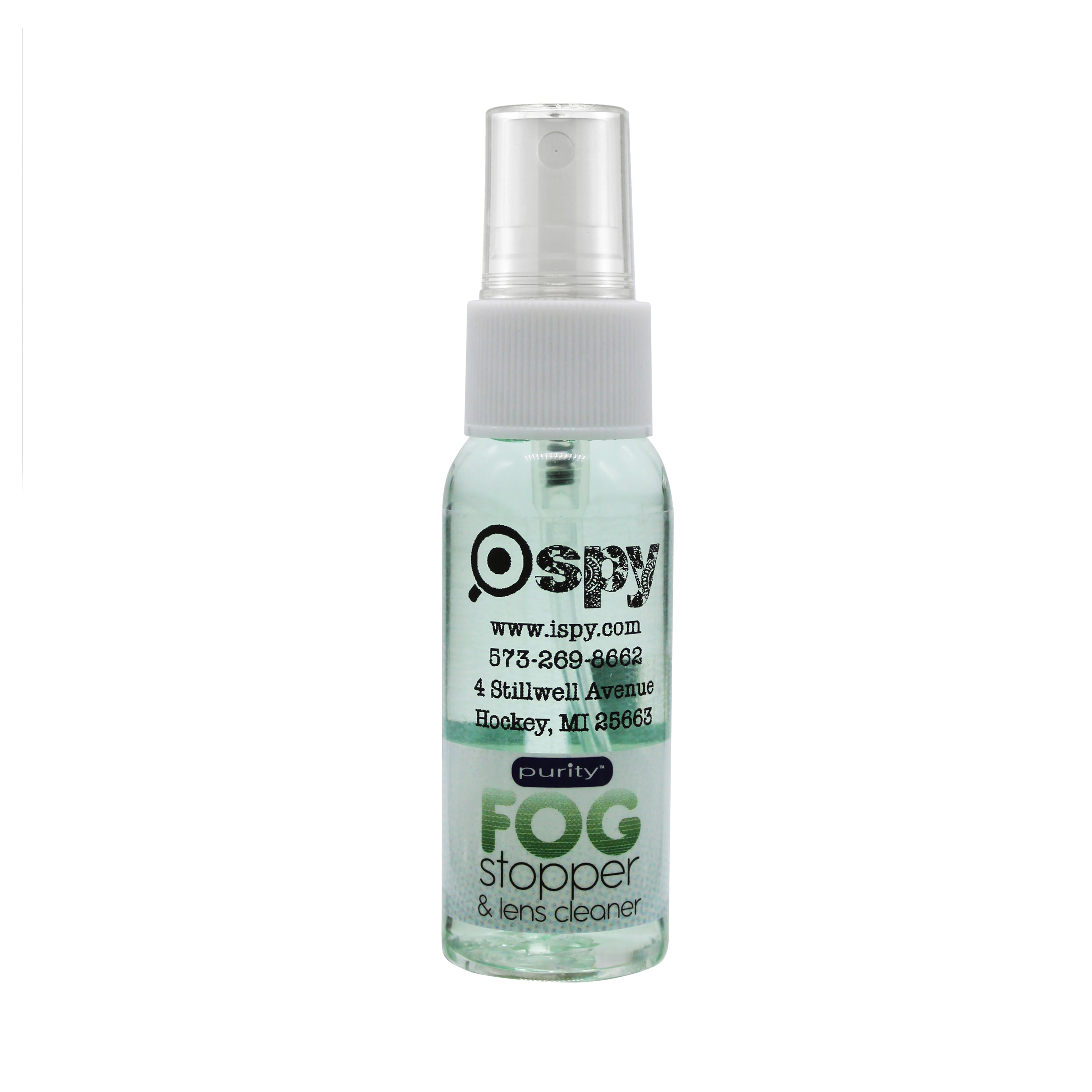 1 oz. Purity™ Imprinted Fog Stopper & Lens Cleaner