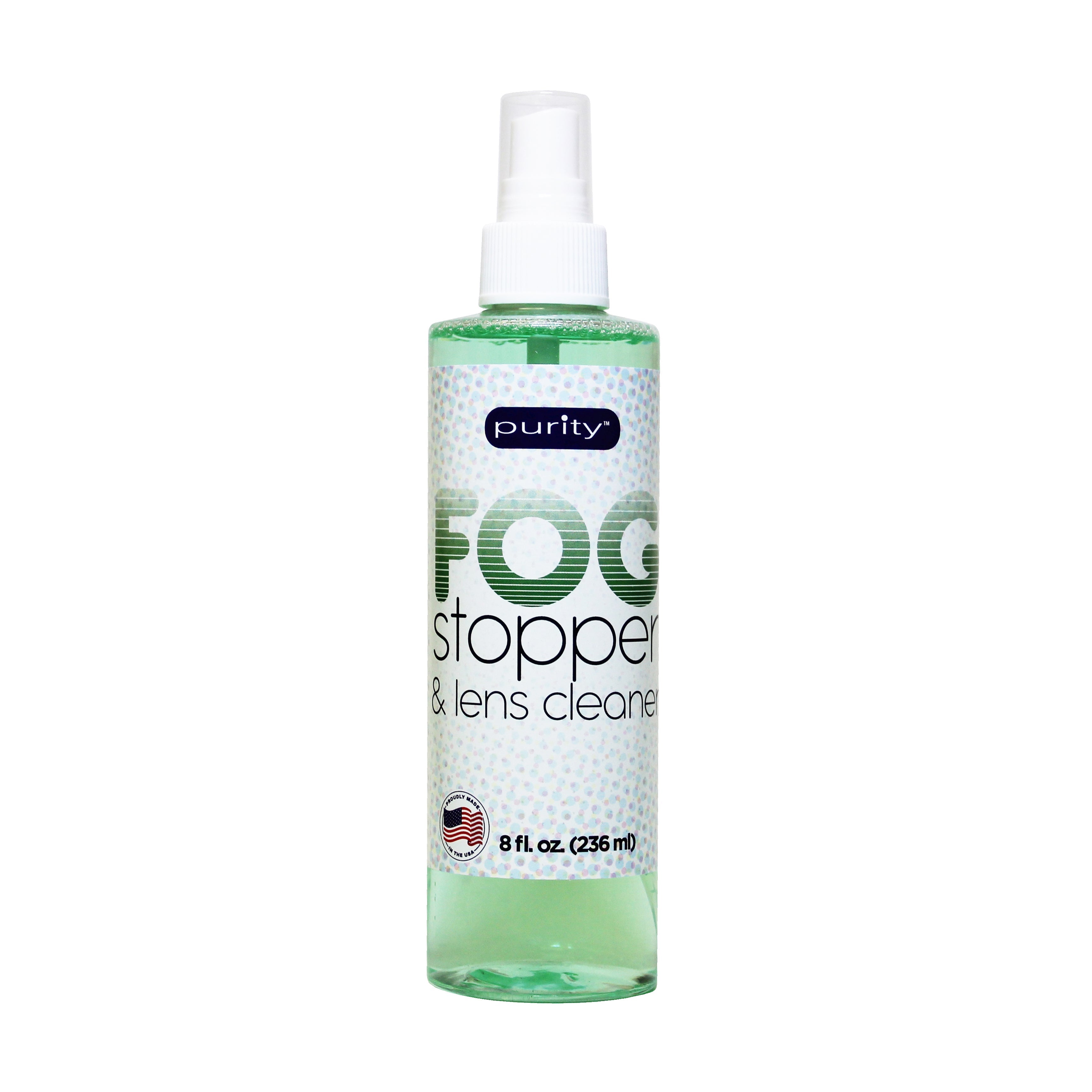 8 oz. Purity Imprinted Fog Stopper & Lens Cleaner