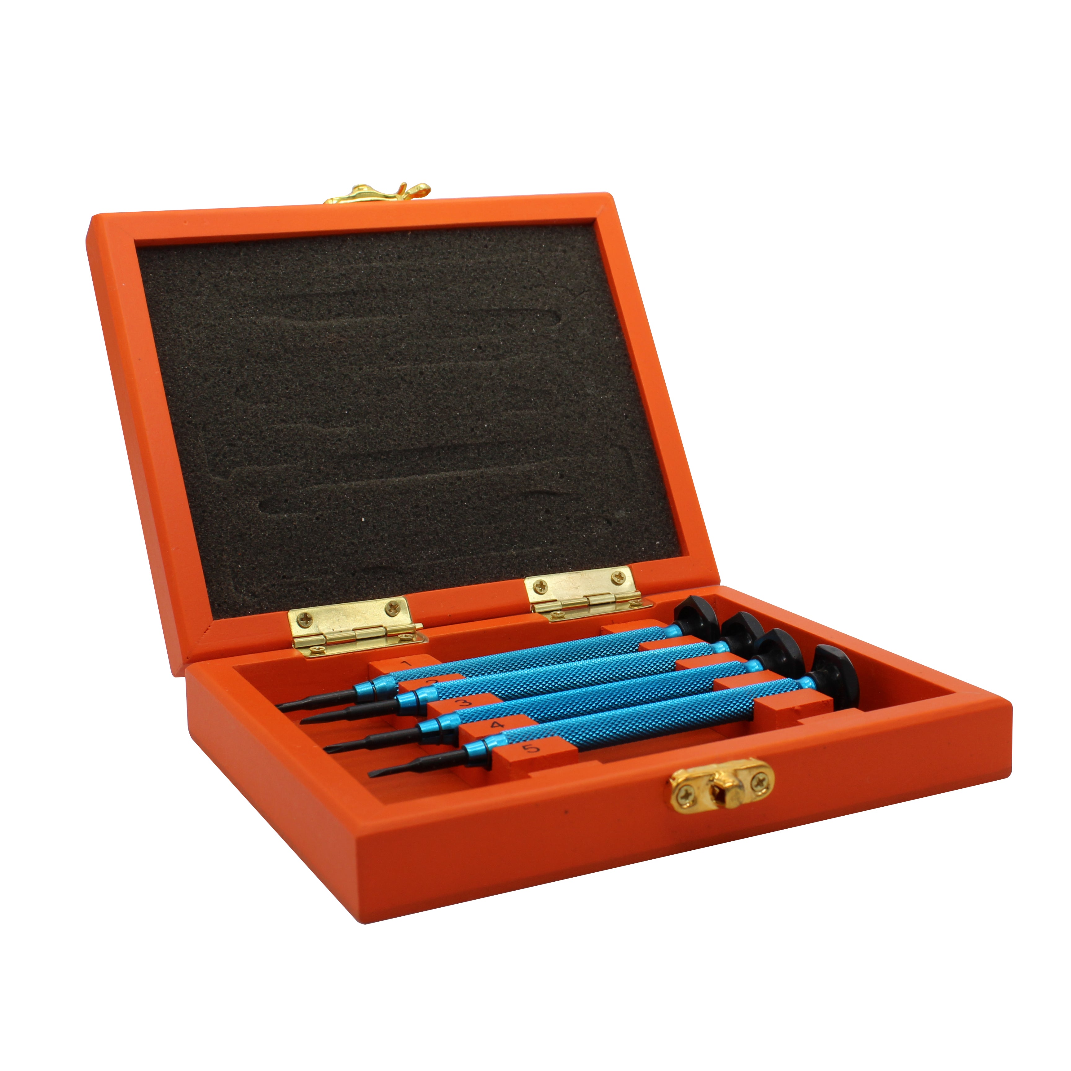 Anodized Aluminum Screwdriver Set