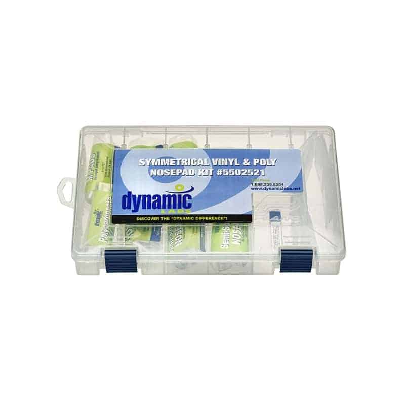 Symmetrical Vinyl & Polycarbonate Nosepad Kit