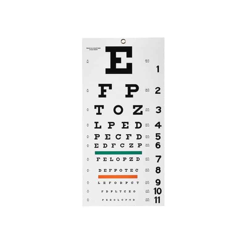 Snellen Eye Chart – Dynamic Labs