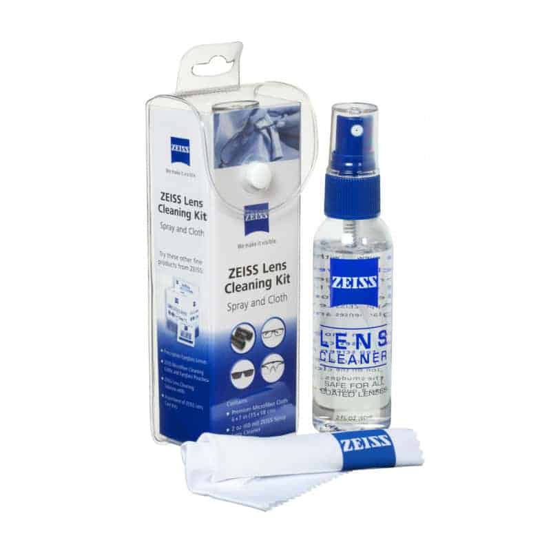 Zeiss spray nettoyant lunettes + lingette microfibre - Anti rayures