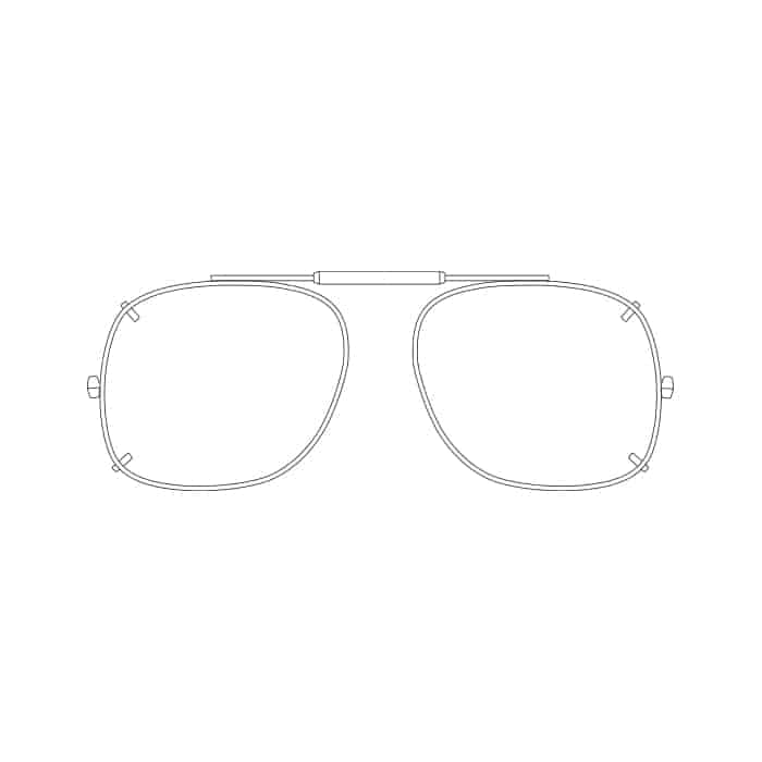 Visionaries® Square Clip-Ons