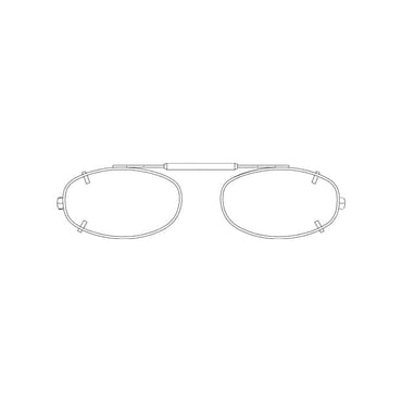 Visionaries® Mod Rectangle Clip-Ons